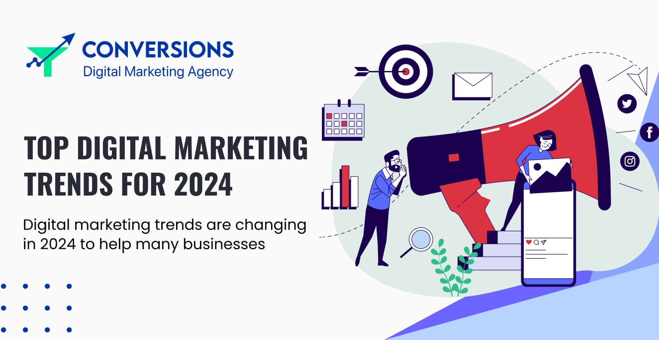Top digital marketing trends for 2024